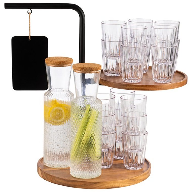 Etagère IRON zweistufig 470 x 300 mm