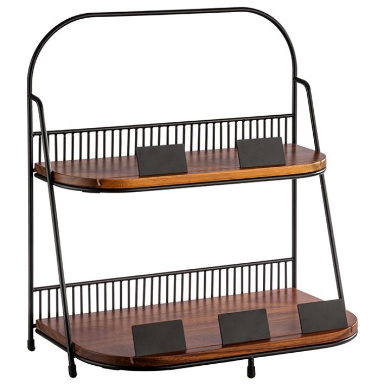 Etagère zweistufig 355 x 210 mm