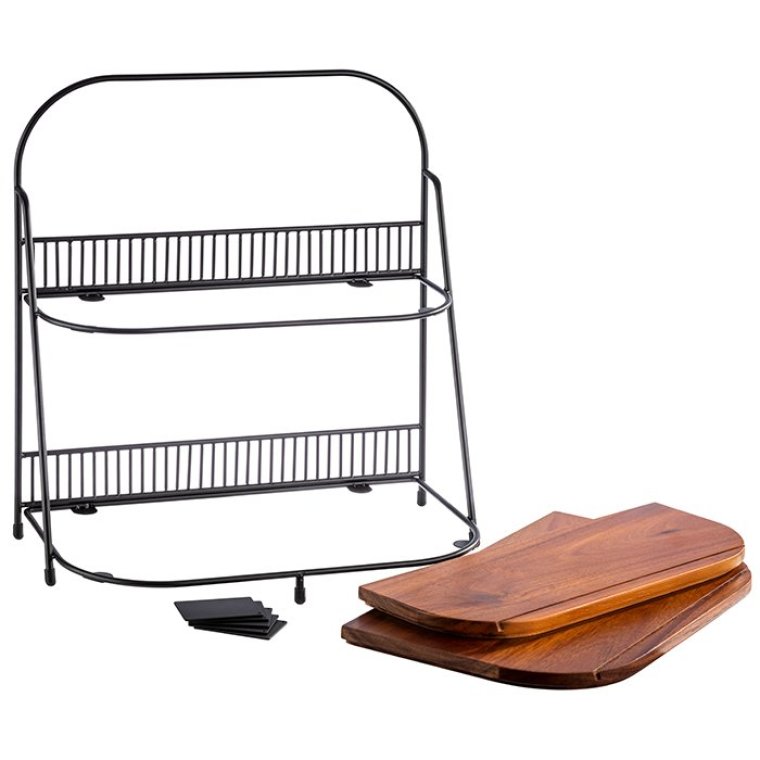 Etagère zweistufig 355 x 210 mm