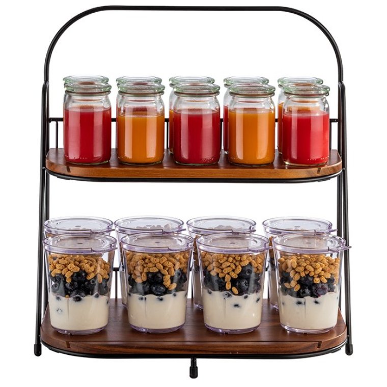 Etagère zweistufig 355 x 210 mm