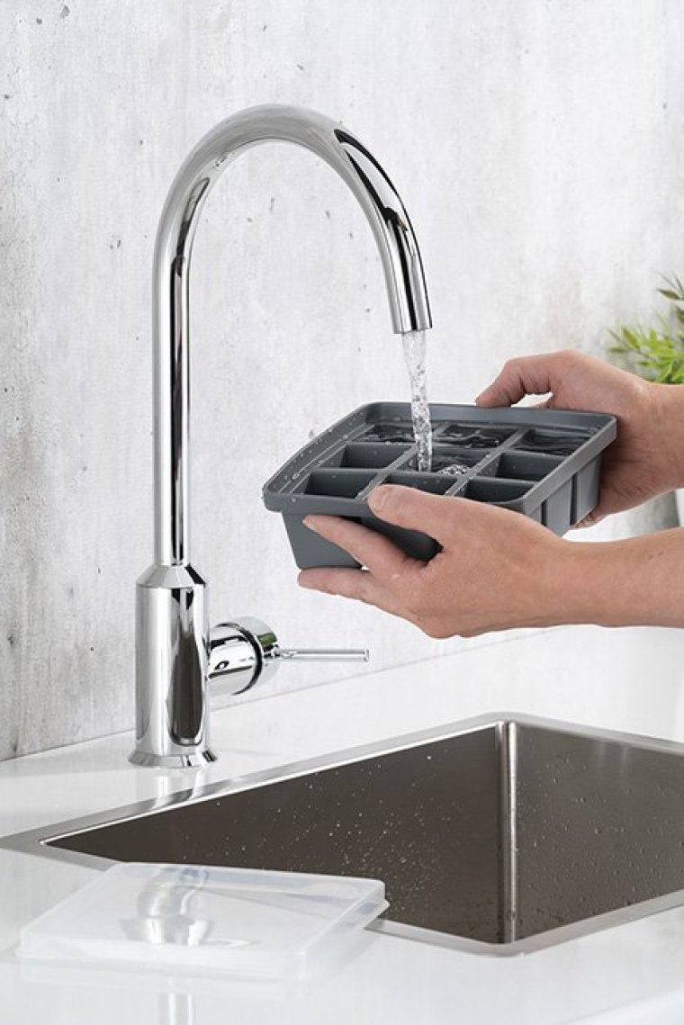 Eiswürfelform mit Deckel 15,5 x cm 2er Set