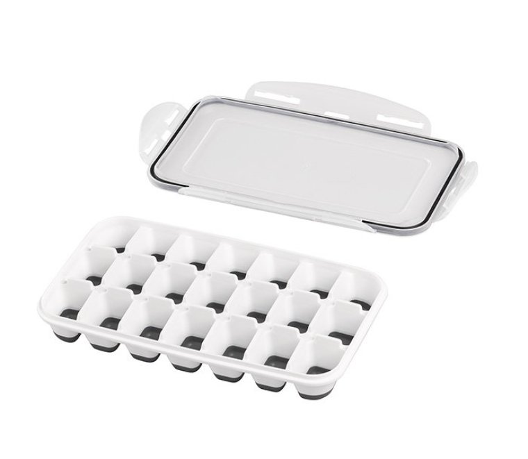 Eiswürfelform mit Deckel 25 x 15 cm 2er Set