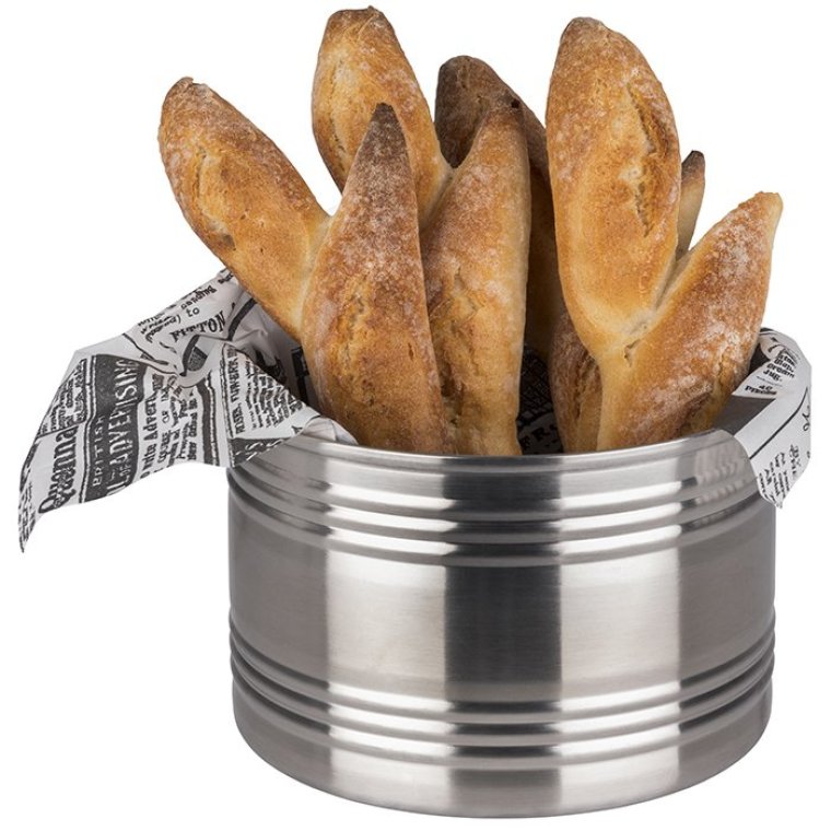 Snackcan Ø 12 cm 0,8 l Edelstahl