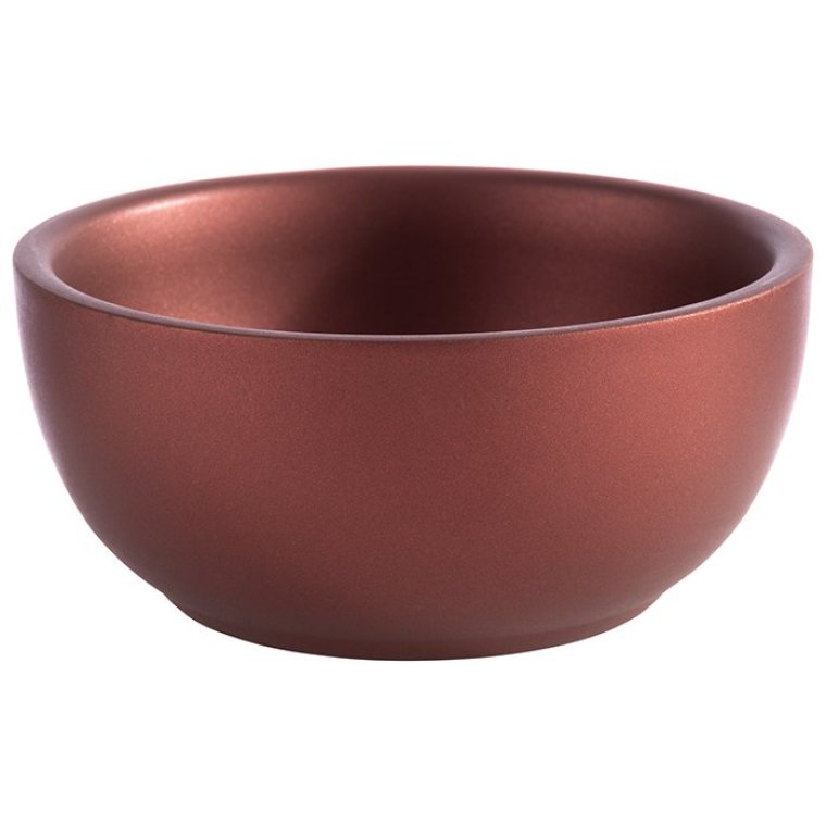Schale LEVANTE doppelwandig Ø 9,5 cm copperred Copper red Edelstahl