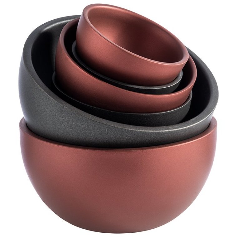 Schale LEVANTE doppelwandig Ø 9,5 cm copperred Copper red Edelstahl