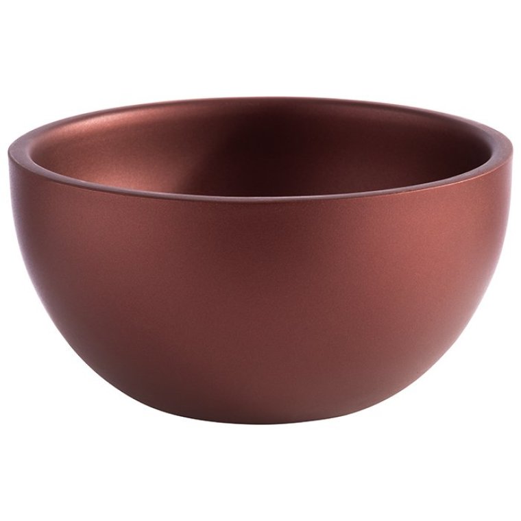Schale LEVANTE doppelwandig Ø 17 cm copperred Copper red Edelstahl