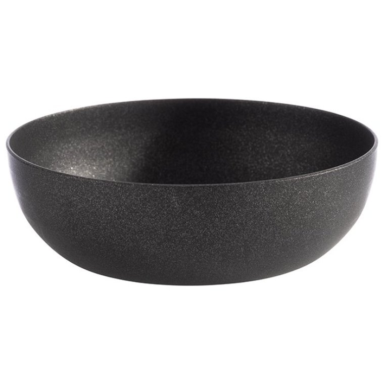 Schale LEVANTE Ø 7,5 cm H: 2,5 grey black Edelstahl