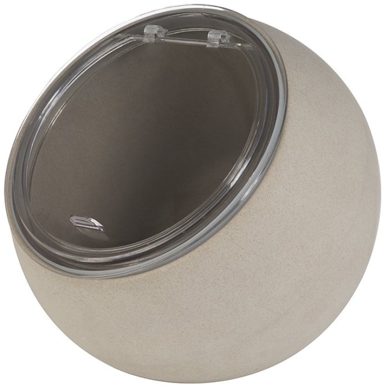 Servierset MOON grau Schale mit Klappdeckel 190 x mm