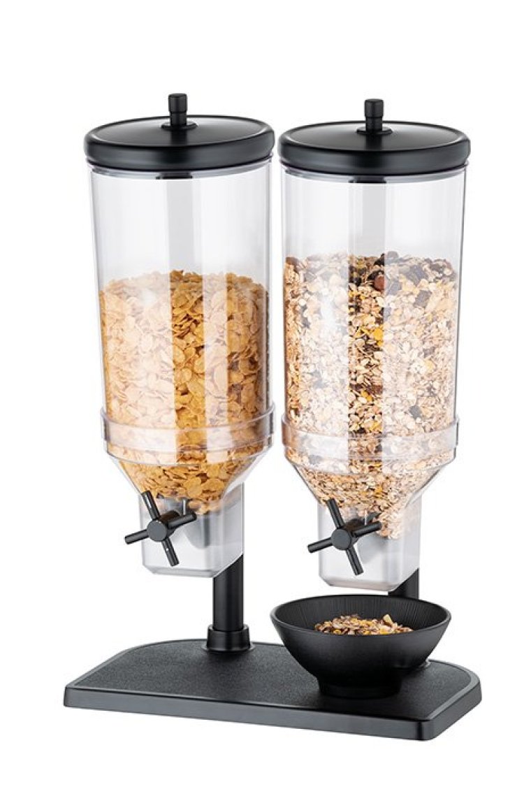 Cerealienspender FRESH+EASY 2x 4,5 l schwarz