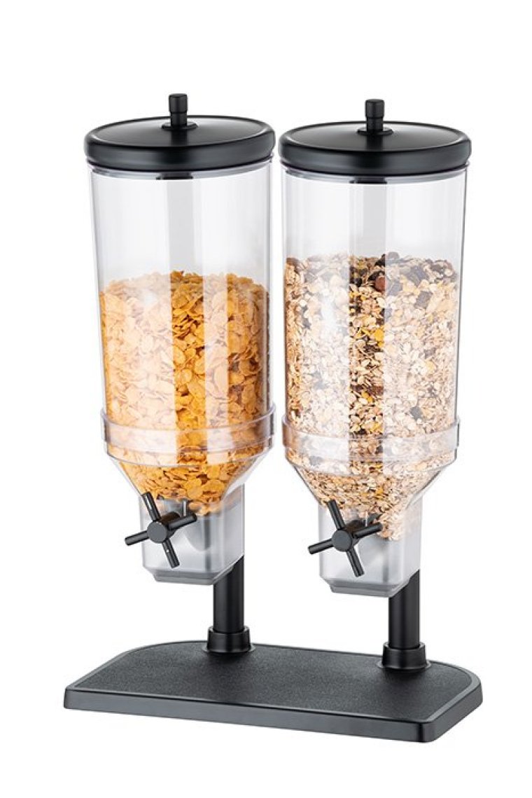 Cerealienspender FRESH+EASY 2x 4,5 l schwarz
