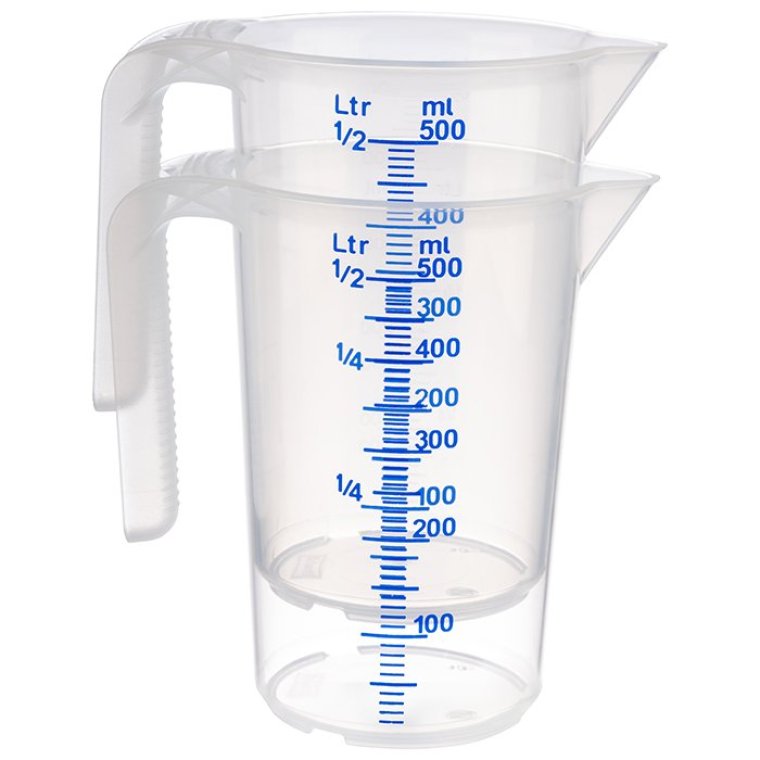 Messbecher STACKABLE Ø 9 cm H: 14 0,5 l