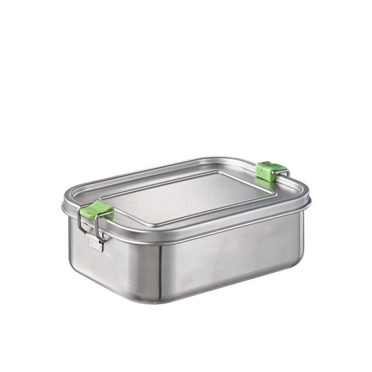 Lunchbox L Edelstahl 20,5 x 14,5 cm