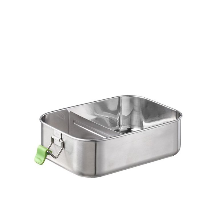 Lunchbox L Edelstahl 20,5 x 14,5 cm