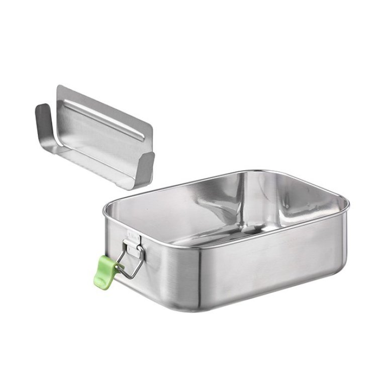 Lunchbox L Edelstahl 20,5 x 14,5 cm
