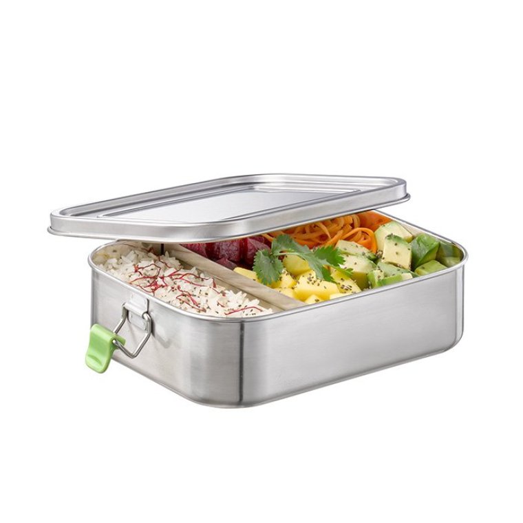Lunchbox XL Edelstahl 22,5 x 16,5 cm