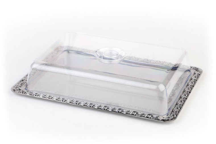 Frischhaltehaube 36,5 x 26 cm H: 7,5 Transparent
