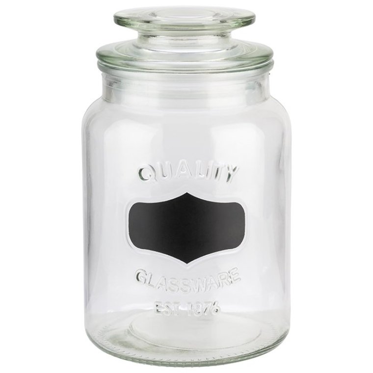 Vorratsglas mit Glasdeckel 1 l