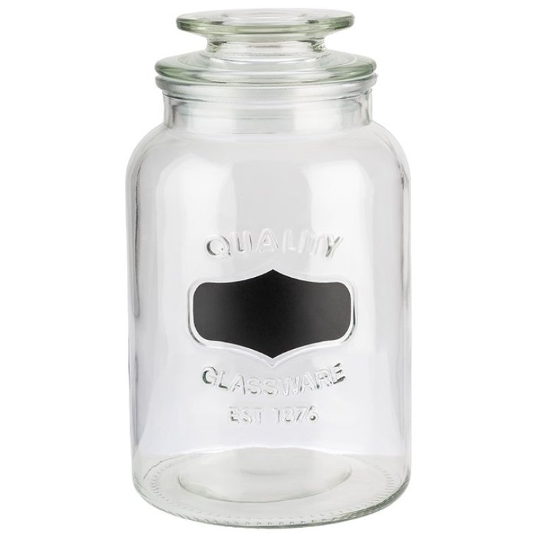 Vorratsglas mit Glasdeckel 1,5 l