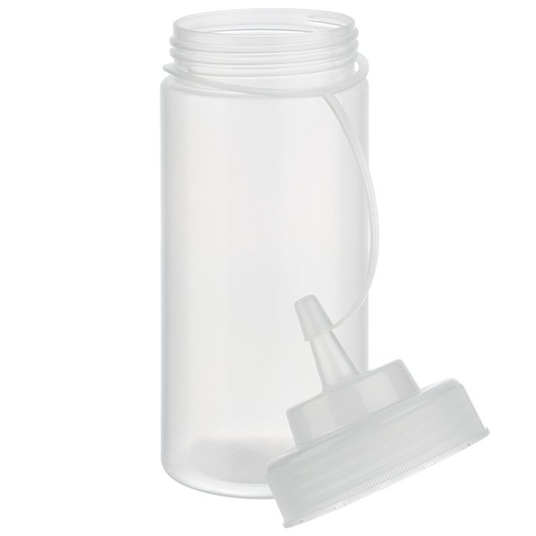 Quetschflasche 490 ml transparent 6er Pack