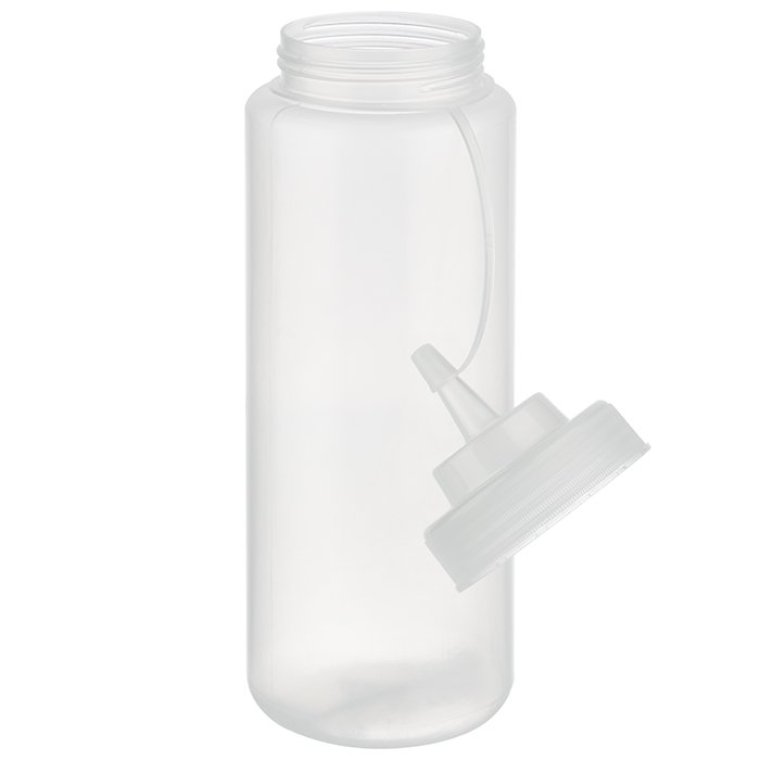 Quetschflasche 1.025 ml transparent