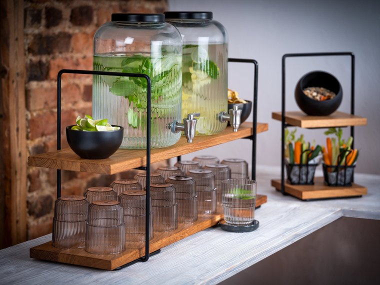 Etagere PERFECTO SMALL zweistufig 230 x 200 mm