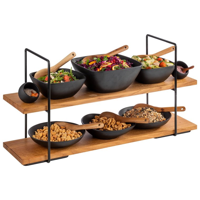 Etagere PERFECTO LARGE zweistufig 800 x 230 mm