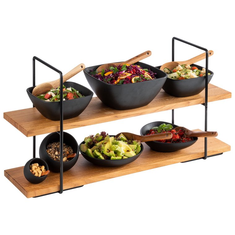 Etagere PERFECTO LARGE zweistufig 800 x 230 mm