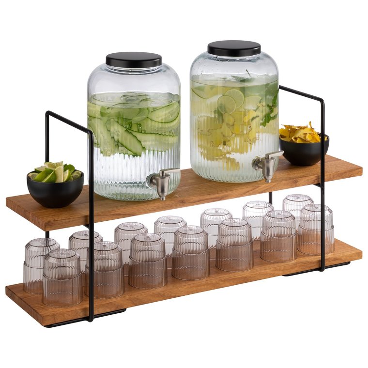 Etagere PERFECTO LARGE zweistufig 800 x 230 mm