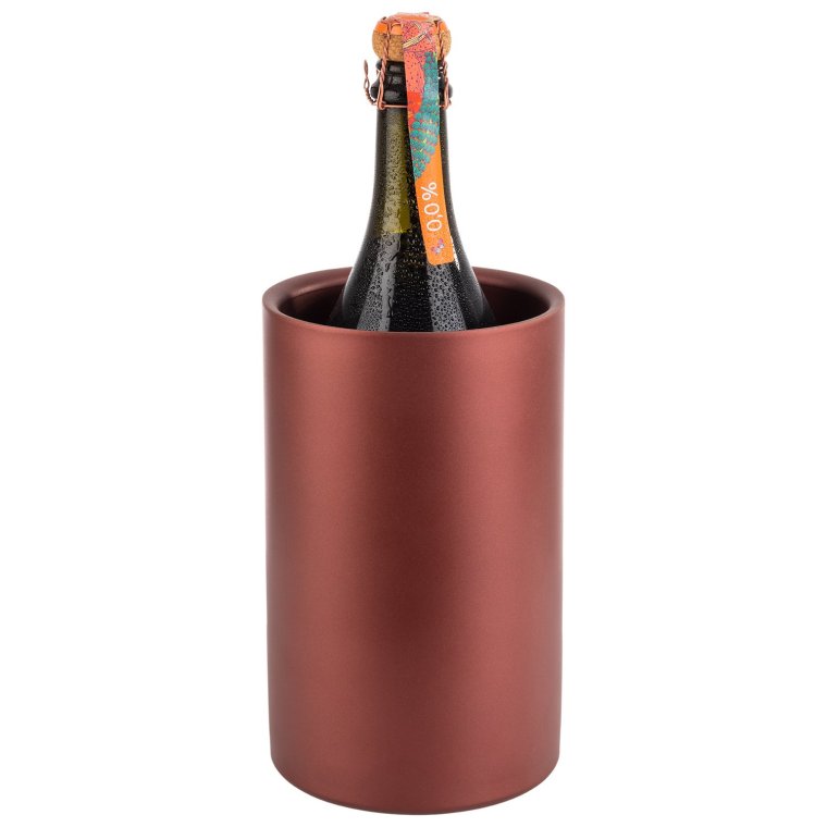 Flaschenkühler copper red 120 x mm Edelstahl