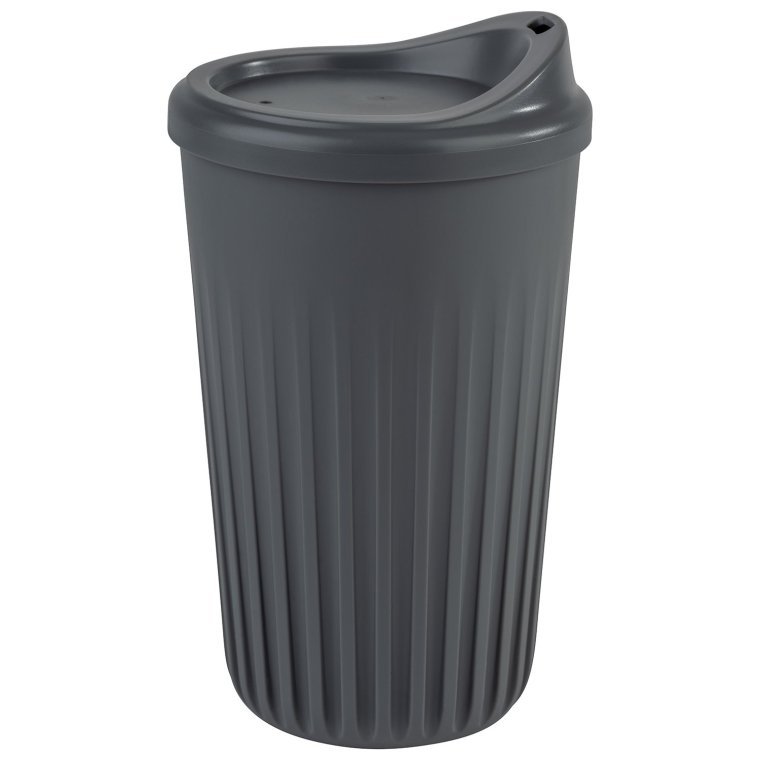Mehrwegbecher TO GO anthrazit 85 x mm