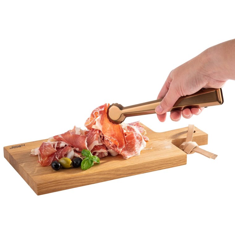 Eiszange Kupfer-Look 200 x 70 mm Edelstahl