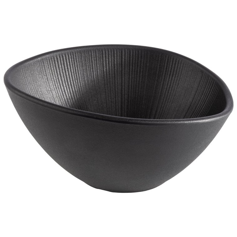 Schale NERO 19 x 16,5 cm Schwarz