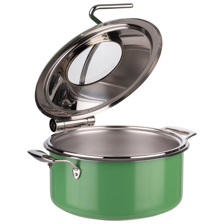 Chafing Dish Ø 30,5 cm H: 17,5 green