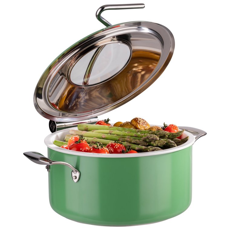 Chafing Dish Ø 30,5 cm H: 17,5 green