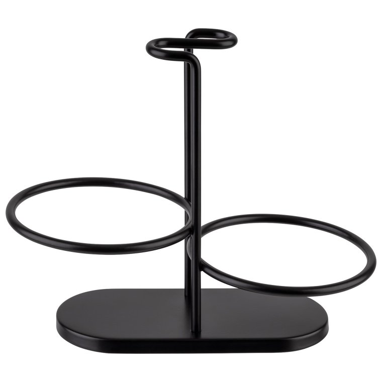 Löffelablage mit 2 Schalen 23,5 x 12,5 cm, H: 19 cm