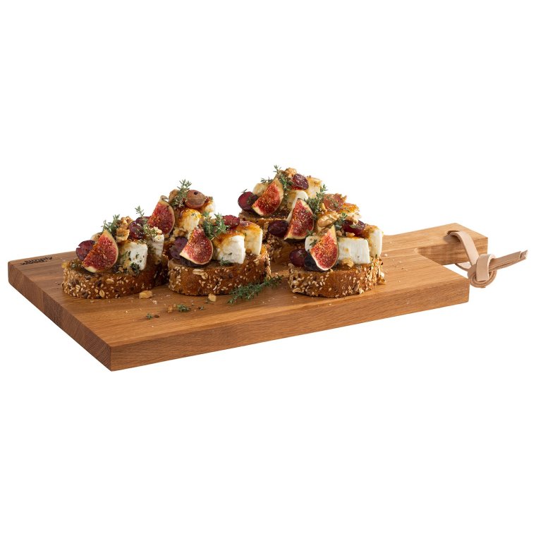 Servierbrett SIMPLY WOOD 40 x 22 cm, H: 2 cm