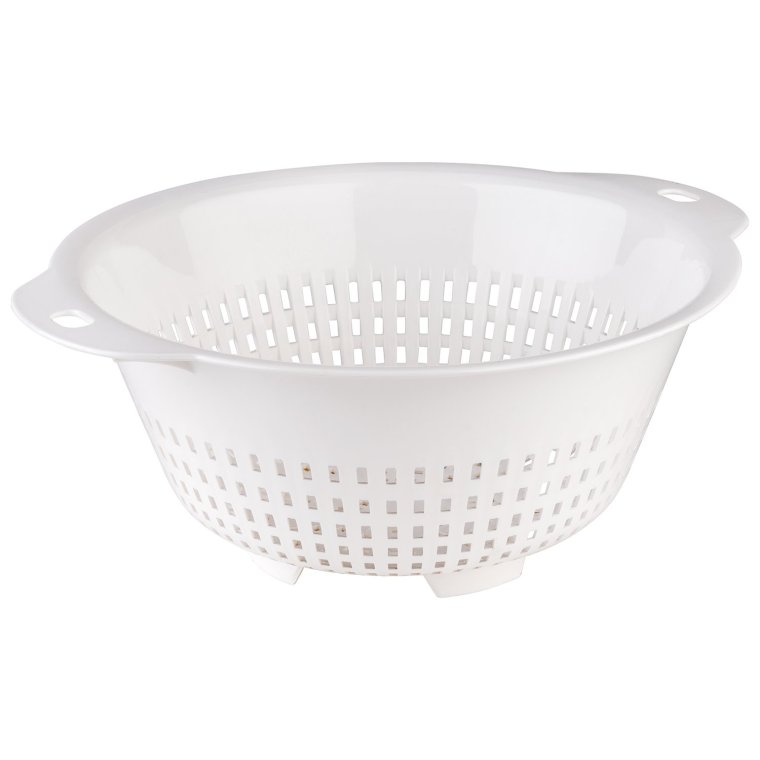 Seiher weiß Ø 27,5 cm, H: 12 cm