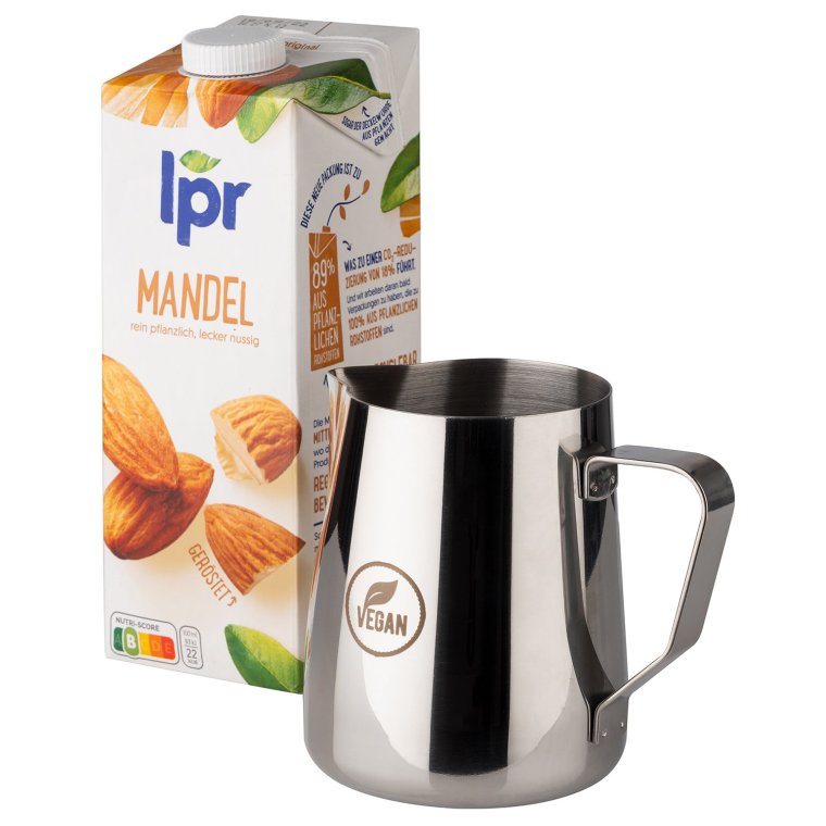 Milch- / Universalkanne Ø 10,5 cm, H: 13 0,8 Liter Edelstahl