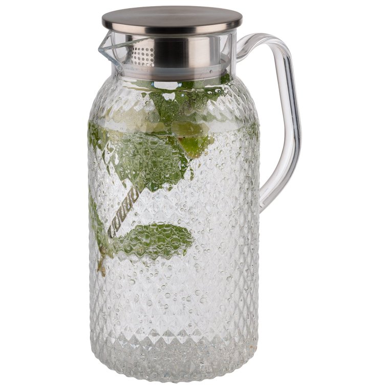 Saft- / Wasserkanne Ø 11,5 cm, H: 24 1,8 Liter