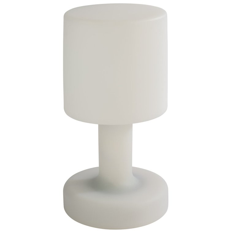 Tischleuchte FINN Ø 13 cm, H: 25 cm Weiß
