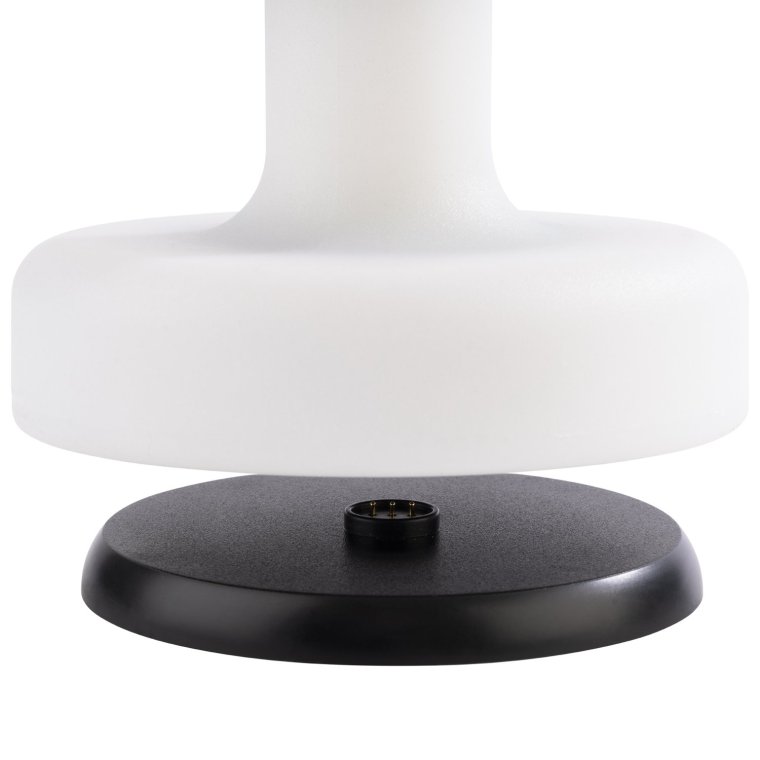 Tischleuchte FINN Ø 13 cm, H: 25 cm Weiß
