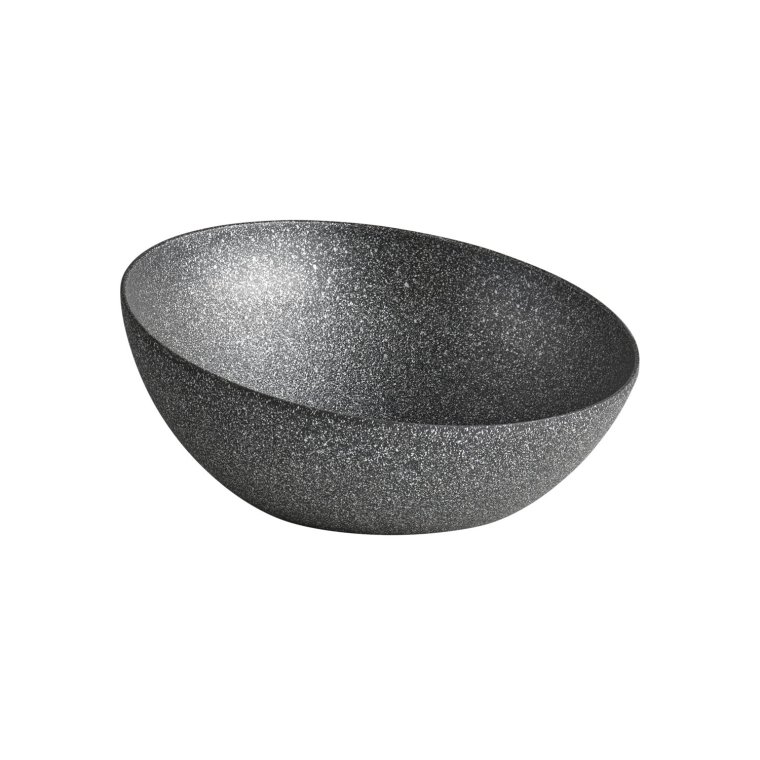 Schale FROSTFIRE Ø 32,5 cm, H: 8 / 14 cm Schwarz