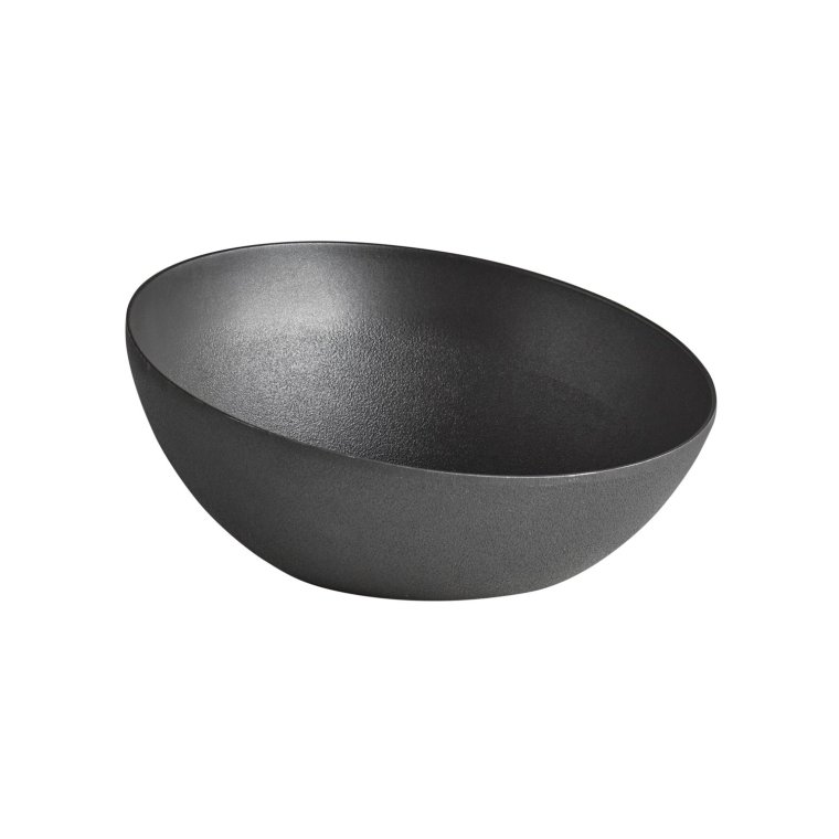 Schale FROSTFIRE Ø 32,5 cm, H: 8 / 14 cm Schwarz