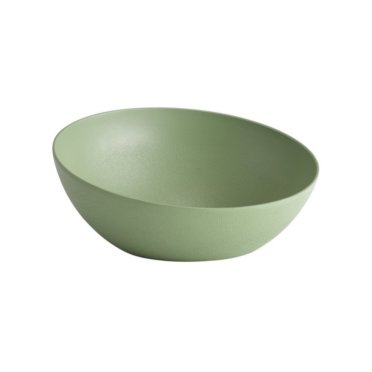 Schale FROSTFIRE Ø 32,5 cm, H: 8 / 14 cm Grün