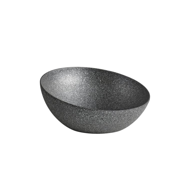 Schale FROSTFIRE Ø 26,5 cm, H: 7 / 12 cm Grau
