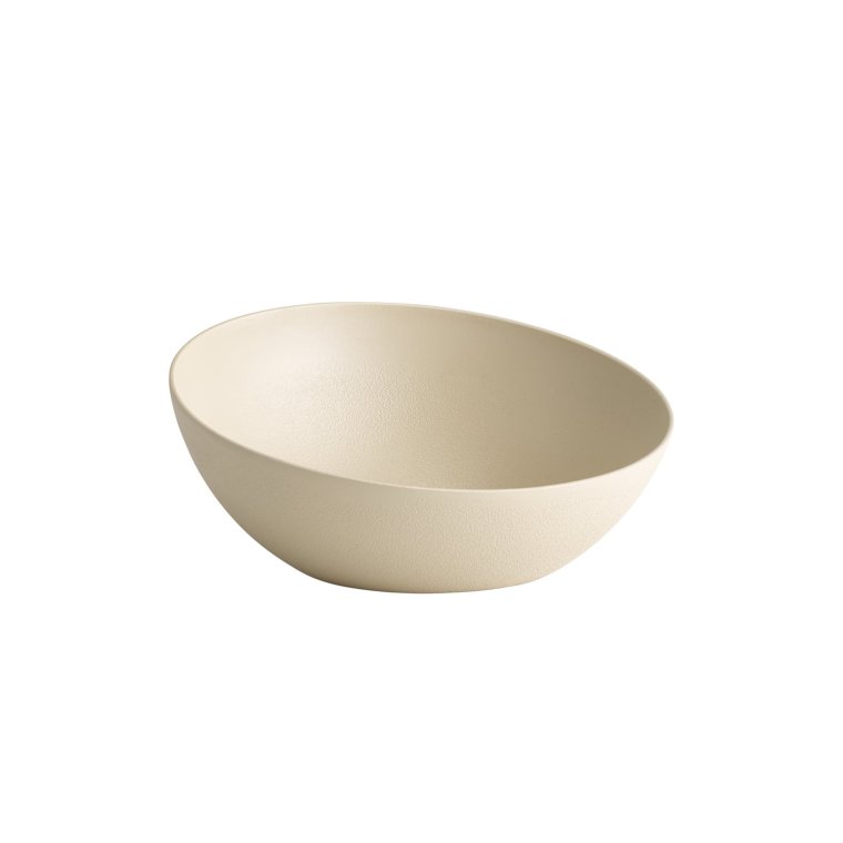 Schale FROSTFIRE Ø 26,5 cm, H: 7 / 12 cm Beige