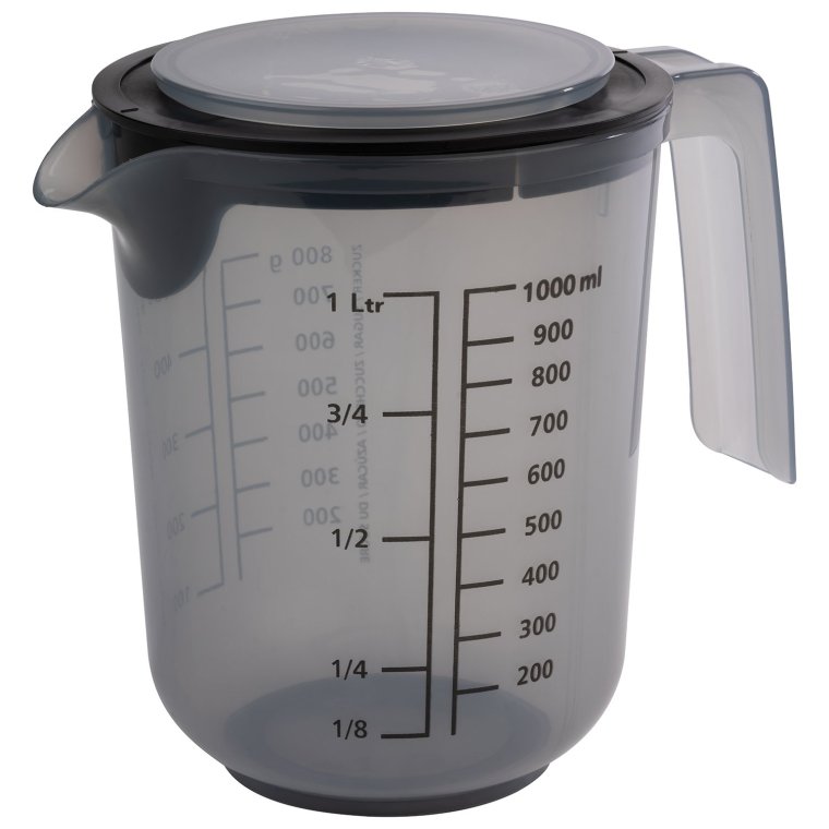Rührbecher mit Deckel Ø 12,5 cm, H: 16 1,0 Liter