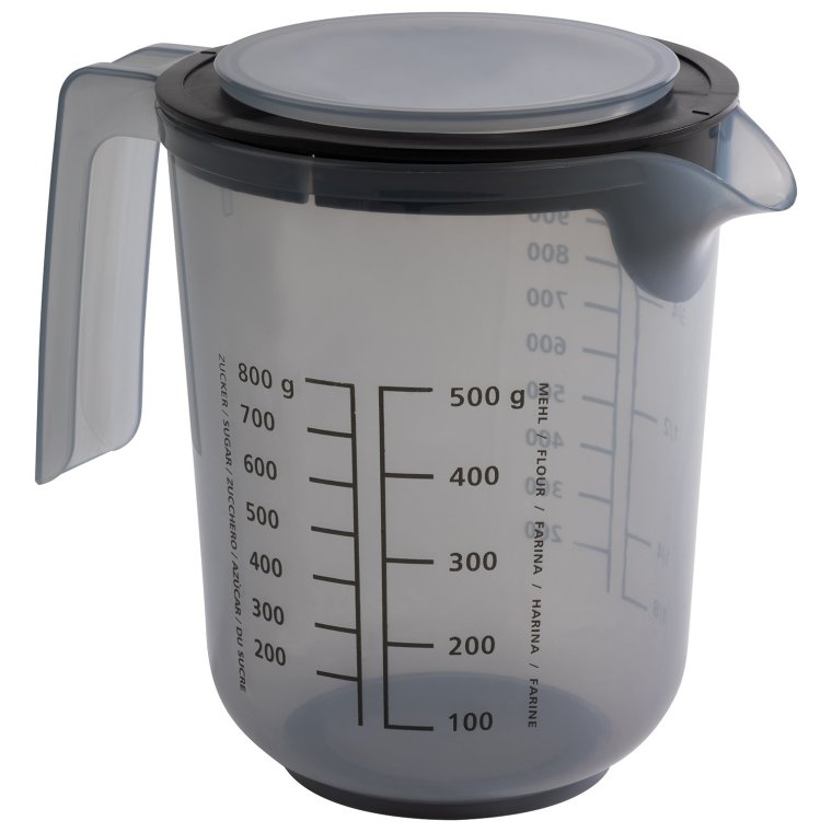 Rührbecher mit Deckel Ø 12,5 cm, H: 16 1,0 Liter
