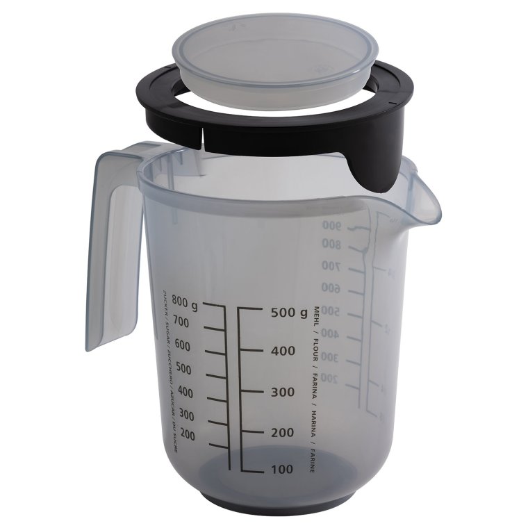 Rührbecher mit Deckel Ø 12,5 cm, H: 16 1,0 Liter