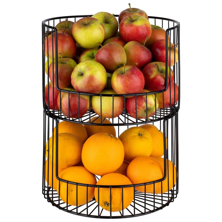Brot- und Obstkorb Ø 27,5 cm, H: 18,5 cm